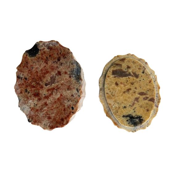 Inlaid Mother of Pearl Stone Small Trinket Box - Picture 4 of 5